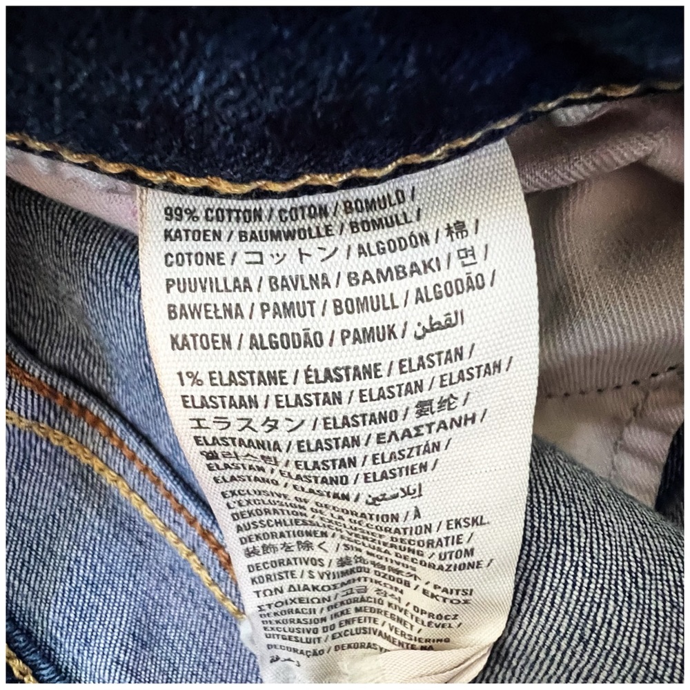 Hollister Distressed Raw Hem Jeans Size 29 - Picture 16 of 16